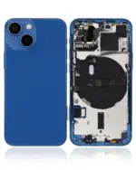 Capac Spate Sticla iPhone 13 Mini OEM (No Logo) (Blue)