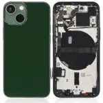 Capac Spate Sticla iPhone 13 Mini OEM (No Logo) (Green)