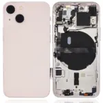 Capac Spate Sticla iPhone 13 Mini OEM (No Logo) (Pink)