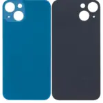 Capac Spate Sticla iPhone 13 (No Logo) (Blue)