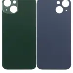 Capac Spate Sticla iPhone 13 (No Logo) (Green)