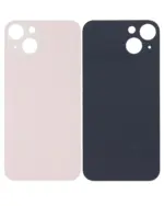 Capac Spate Sticla iPhone 13 (No Logo) (Pink)
