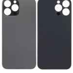 Capac Spate Sticla iPhone 13 Pro Max (No Logo) (Graphite)