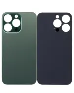 Capac Spate Sticla iPhone 13 Pro (No Logo) (Alpine Green)