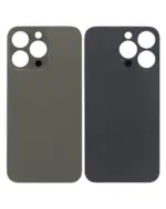 Capac Spate Sticla iPhone 13 Pro (No Logo) (Graphite)