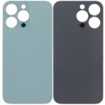 Capac Spate Sticla iPhone 13 Pro (No Logo) (Sierra Blue)