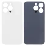 Capac Spate Sticla iPhone 13 Pro (No Logo) (Silver)