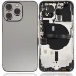 Capac Spate Sticla iPhone 13 Pro OEM (No Logo) (Graphite)