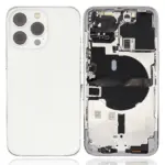 Capac Spate Sticla iPhone 13 Pro OEM (No Logo) (Silver)