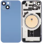 Capac Spate Sticla iPhone 14 OEM (No Logo) (Blue)