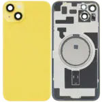 Capac Spate Sticla iPhone 14 Plus OEM (No Logo) (Yellow)
