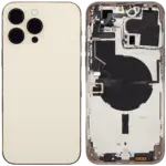 Capac Spate Sticla iPhone 14 Pro Max OEM (No Logo) (Gold)