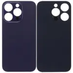 Capac Spate Sticla iPhone 14 Pro (No Logo) (Dep Purple)