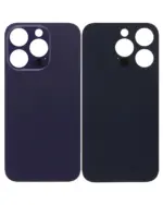 Capac Spate Sticla iPhone 14 Pro (No Logo) (Dep Purple)