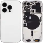 Capac Spate Sticla iPhone 14 Pro OEM (No Logo) (Silver)