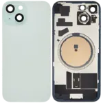 Capac Spate Sticla iPhone 15 OEM (No Logo) (Green)