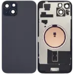 Capac Spate Sticla iPhone 15 Plus OEM (No Logo) (Black)