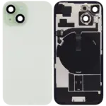 Capac Spate Sticla iPhone 15 Refurbished (Green)