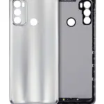 Capac Spate Sticla Motorola Moto G40 Fusion (Silver)