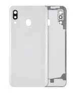 Capac Spate Sticla Samsung Galaxy A20 OEM (White)