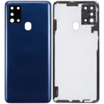 Capac Spate Sticla Samsung Galaxy A21S OEM (Blue)