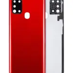 Capac Spate Sticla Samsung Galaxy A21S OEM (Red)