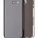 Capac Spate Sticla Samsung Galaxy A5 (Black)