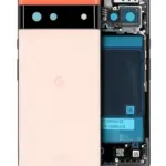 Carcasa Spate Google Pixel 6 Service Pack Originala (Kinda Coral)