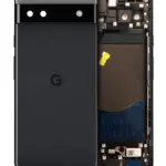 Carcasa Spate Google Pixel 6a Service Pack Originala (Black)