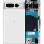 Carcasa Spate Google Pixel 7 Pro Service Pack Originala (Snow)