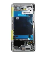 Carcasa Spate Google Pixel 7 Service Pack Originala (Snow) - imagine 2