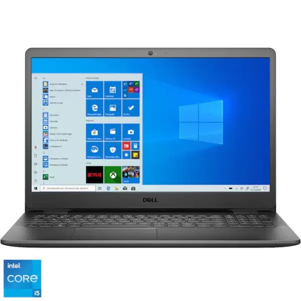 Laptop Dell Vostro 3500 Intel Core I5-1135g7 Pana La 4.2 Ghz 15.6" Full Hd 16 Gb 256gb Ssd Intel Iris Xe Graphics Windows 10 Pro Black Rf