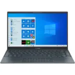 Laptop Ultraportabil Asus Zenbook 13 Oled Um325ua Amd Ryzen 5 5500u Pana La 4.00 Ghz 13.3" Full Hd Oled 8gb 512gb Ssd Amd Radeon Graphics Windows 10 Home Pine Grey Rf