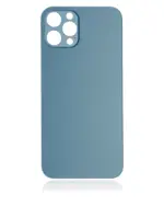 Capac Spate Sticla iPhone 12 Pro (No Logo) (Pacific Blue) - imagine 2
