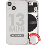 Capac Spate Sticla iPhone 13 Mini OEM (No Logo) (Starlight) - imagine 4