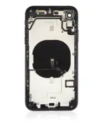 Capac Spate Sticla iPhone XR AMPlus (No Logo) (Space Gray) - imagine 4