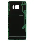 Capac Spate Sticla Samsung Galaxy S6 Edge Plus Service Pack Original (Black Sapphire) - imagine 3