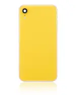 Capac Spate Sticla iPhone XR AMPlus (No Logo) (Yellow) - imagine 3