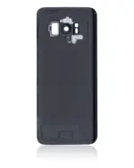 Capac Spate Sticla Samsung Galaxy S8 Service Pack Original (Midnight Black) - imagine 3