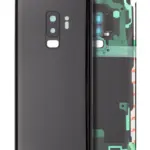 Capac Spate Sticla Samsung Galaxy S9 Plus Service Pack Original (Midnight Black)