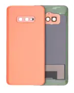Capac Spate Sticla Samsung Galaxy S10E AMPlus (No Logo) (Prism Green)