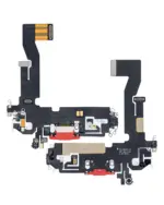 Cablu Flex Port Incarcare Cu Placa iPhone 12 / 12 Pro AMPlus (Red) - imagine 3