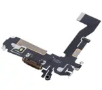 Cablu Flex Port Incarcare Cu Placa iPhone 12 / 12 Pro AMPlus (Gold) - imagine 3