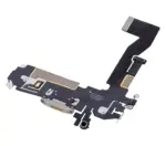 Cablu Flex Port Incarcare Cu Placa iPhone 12 / 12 Pro AMPlus (Silver) - imagine 3