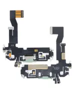Cablu Flex Port Incarcare Cu Placa iPhone 12 / 12 Pro AMPlus (Green) - imagine 2