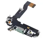 Cablu Flex Port Incarcare Cu Placa iPhone 12 / 12 Pro AMPlus (Green) - imagine 4