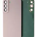 Capac Spate Sticla Samsung Galaxy S22 Service Pack Original (Pink Gold)