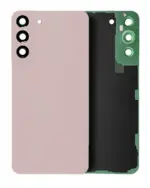Capac Spate Sticla Samsung Galaxy S22 Plus Service Pack Original (Pink Gold)