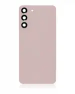 Capac Spate Sticla Samsung Galaxy S22 Plus Service Pack Original (Pink Gold) - imagine 2