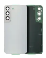 Capac Spate Sticla Samsung Galaxy S22 Plus Service Pack Original (White)